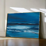 Abstract 255 Canvas Art 60 x 40 cm / Black