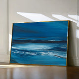 Abstract 255 Canvas Art 60 x 40 cm / Black