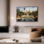 Landscape 256 Canvas Art 60 x 40 cm / Black