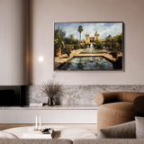 Landscape 256 Canvas Art 60 x 40 cm / Black