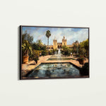 Landscape 256 Canvas Art 60 x 40 cm / Black