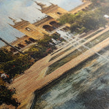 Landscape 256 Canvas Art 60 x 40 cm / Black
