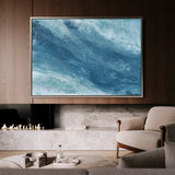 Abstract 257 Canvas Art 60 x 40 cm / Black