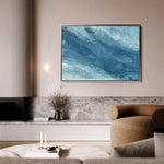 Abstract 257 Canvas Art 60 x 40 cm / Black