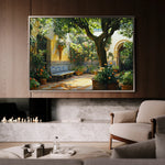 Landscape 257 Canvas Art 60 x 40 cm / Black