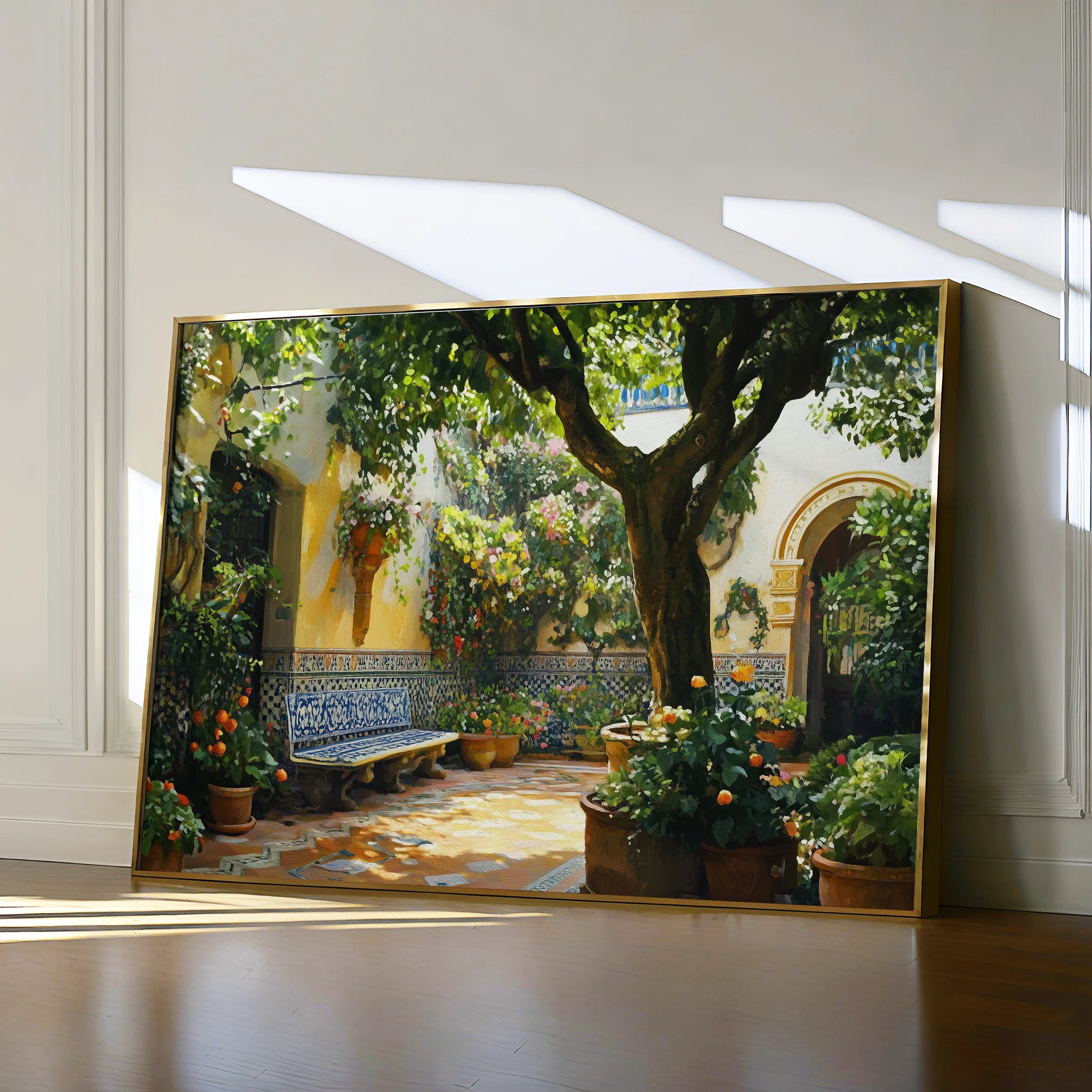 Landscape 257 Canvas Art 60 x 40 cm / Black