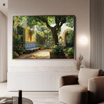 Landscape 257 Canvas Art 60 x 40 cm / Black