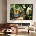 Landscape 257 Canvas Art 60 x 40 cm / Black