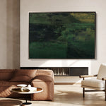 Abstract 258 Canvas Art 60 x 40 cm / Black