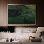 Abstract 258 Canvas Art 60 x 40 cm / Black