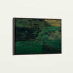 Abstract 258 Canvas Art 60 x 40 cm / Black