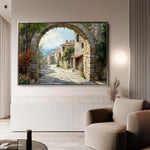 Landscape 258 Canvas Art 60 x 40 cm / Black