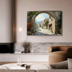 Landscape 258 Canvas Art 60 x 40 cm / Black