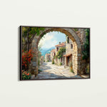 Landscape 258 Canvas Art 60 x 40 cm / Black