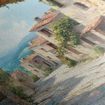 Landscape 258 Canvas Art 60 x 40 cm / Black