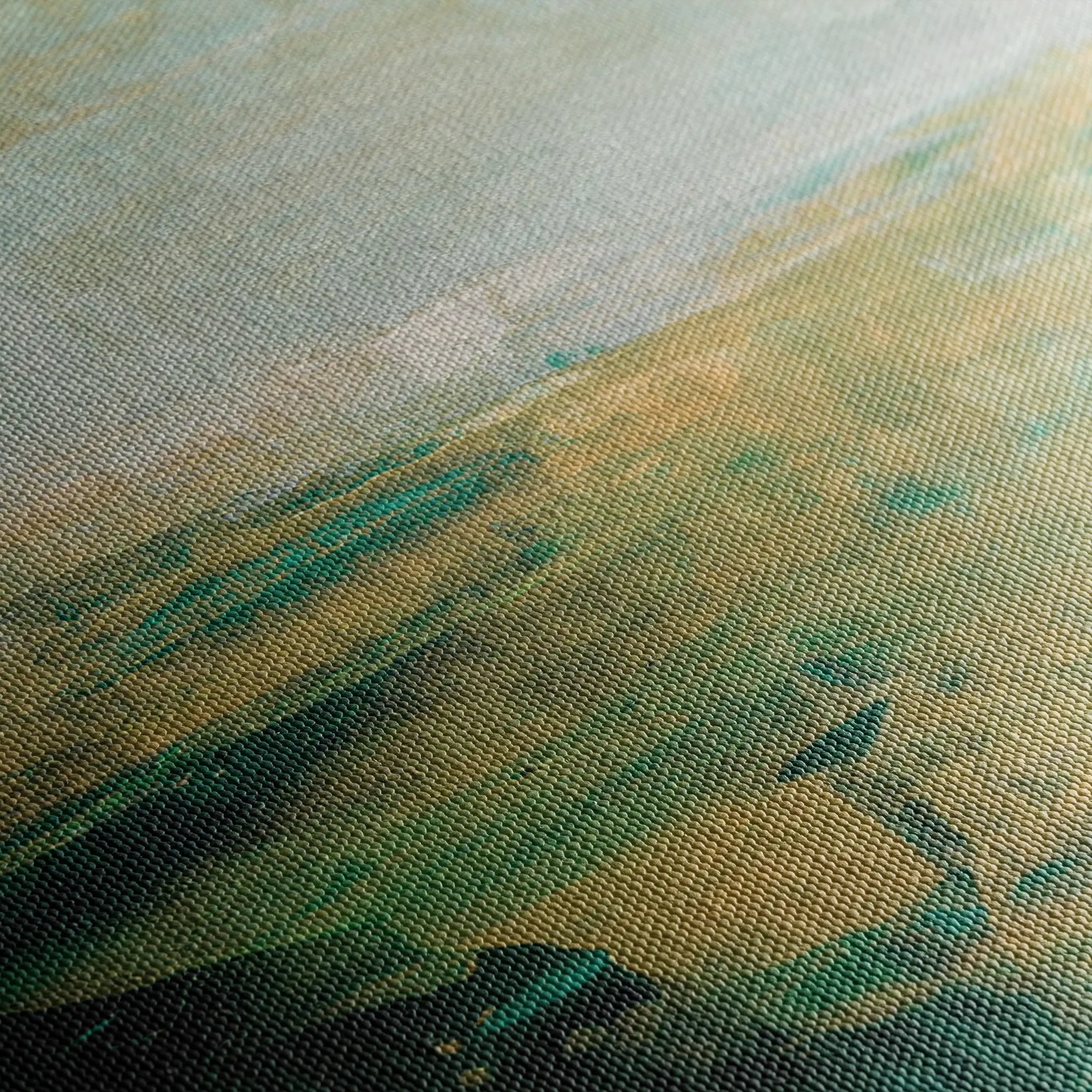 Abstract 259 Canvas Art 60 x 40 cm / Black