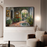 Landscape 259 Canvas Art 60 x 40 cm / Black