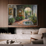 Landscape 259 Canvas Art 60 x 40 cm / Black