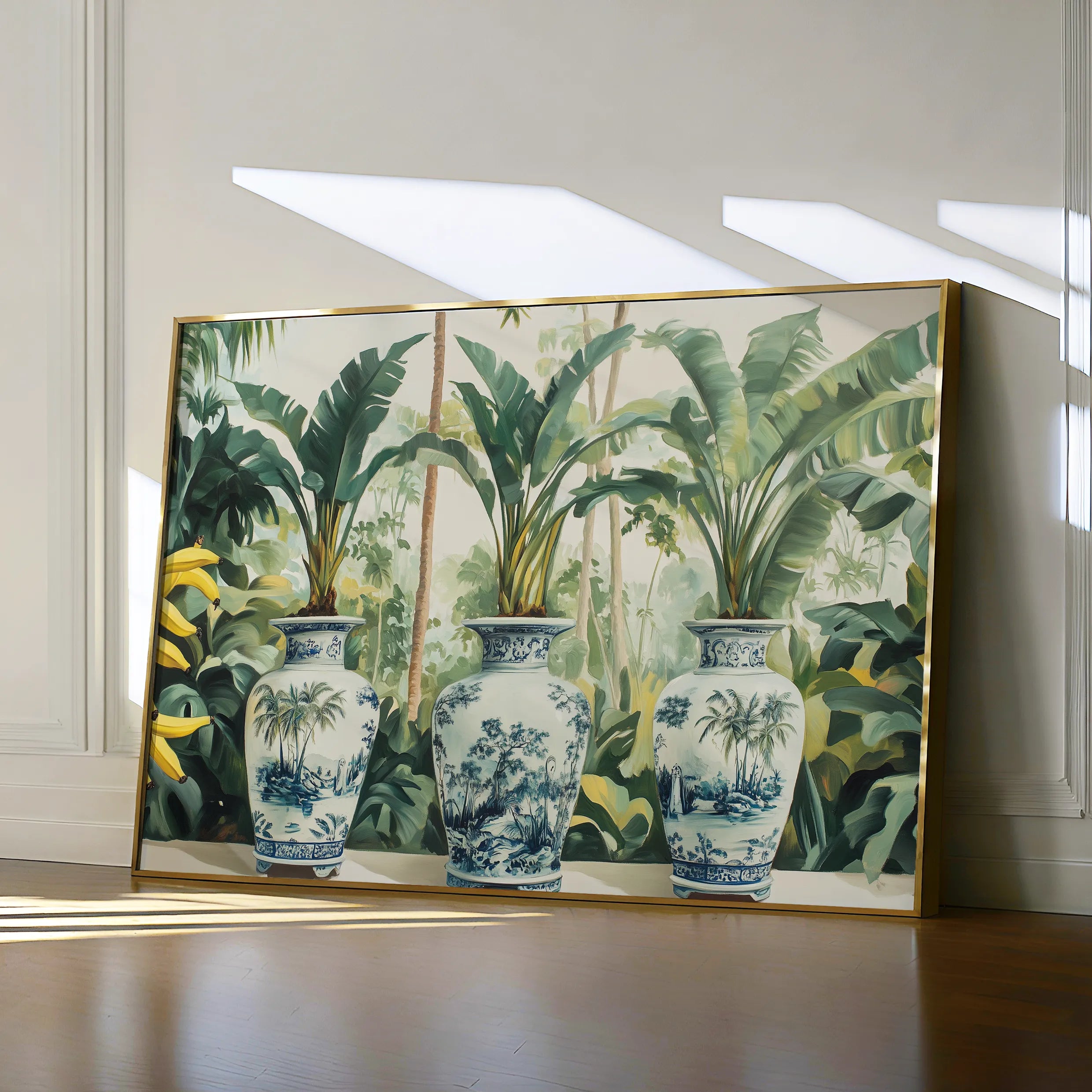 Landscape 260 Canvas Art 60 x 40 cm / Black