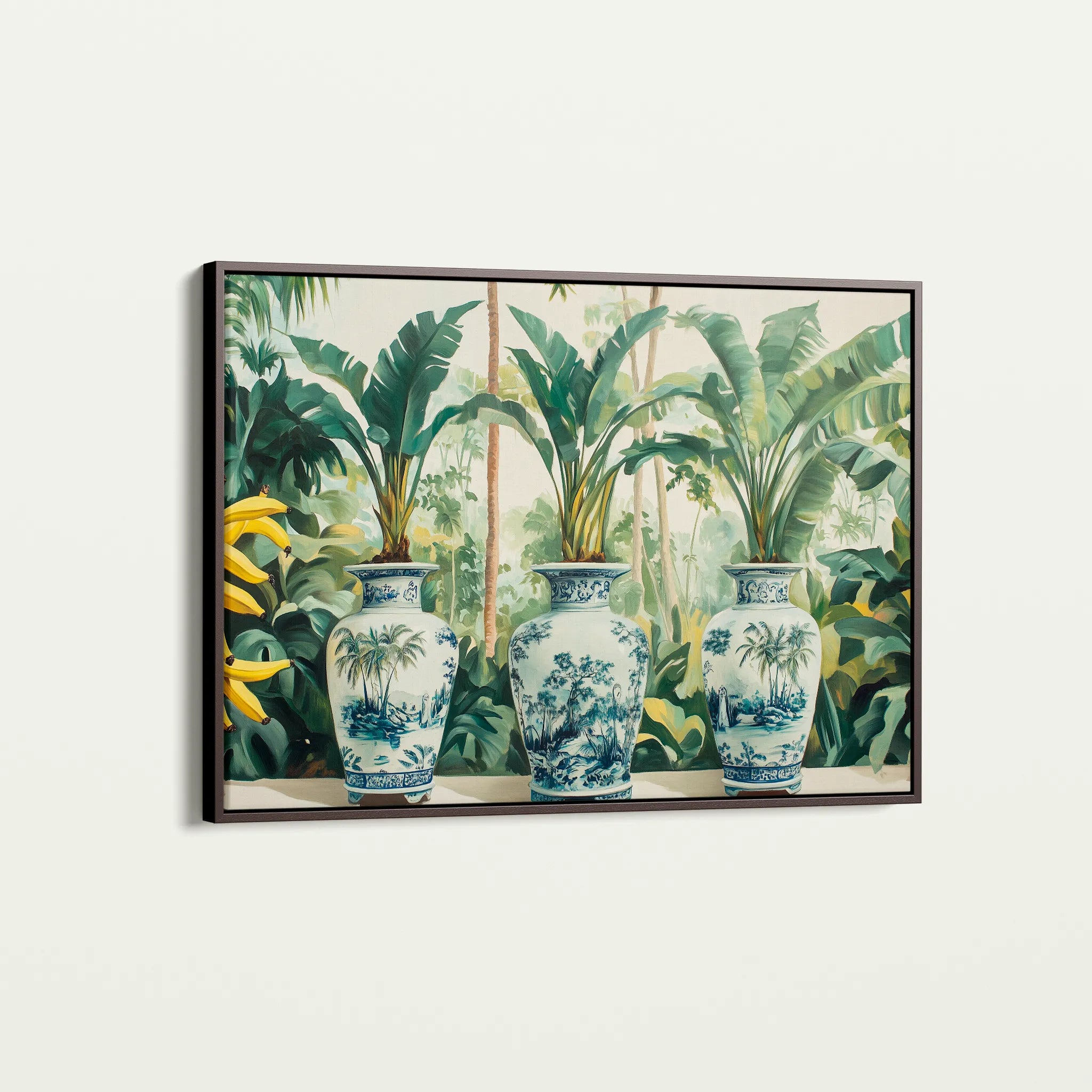 Landscape 260 Canvas Art 60 x 40 cm / Black
