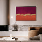 Abstract 262 Canvas Art 60 x 40 cm / Black