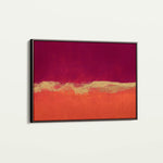 Abstract 262 Canvas Art 60 x 40 cm / Black