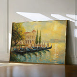 Landscape 262 Canvas Art 60 x 40 cm / Black