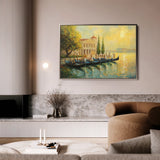 Landscape 262 Canvas Art 60 x 40 cm / Black