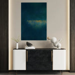 Abstract 263 Canvas Art 60 x 40 cm / Black