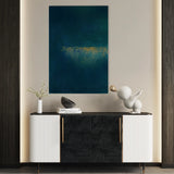 Abstract 263 Canvas Art 60 x 40 cm / Black