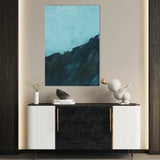 Abstract 264 Canvas Art 60 x 40 cm / Black