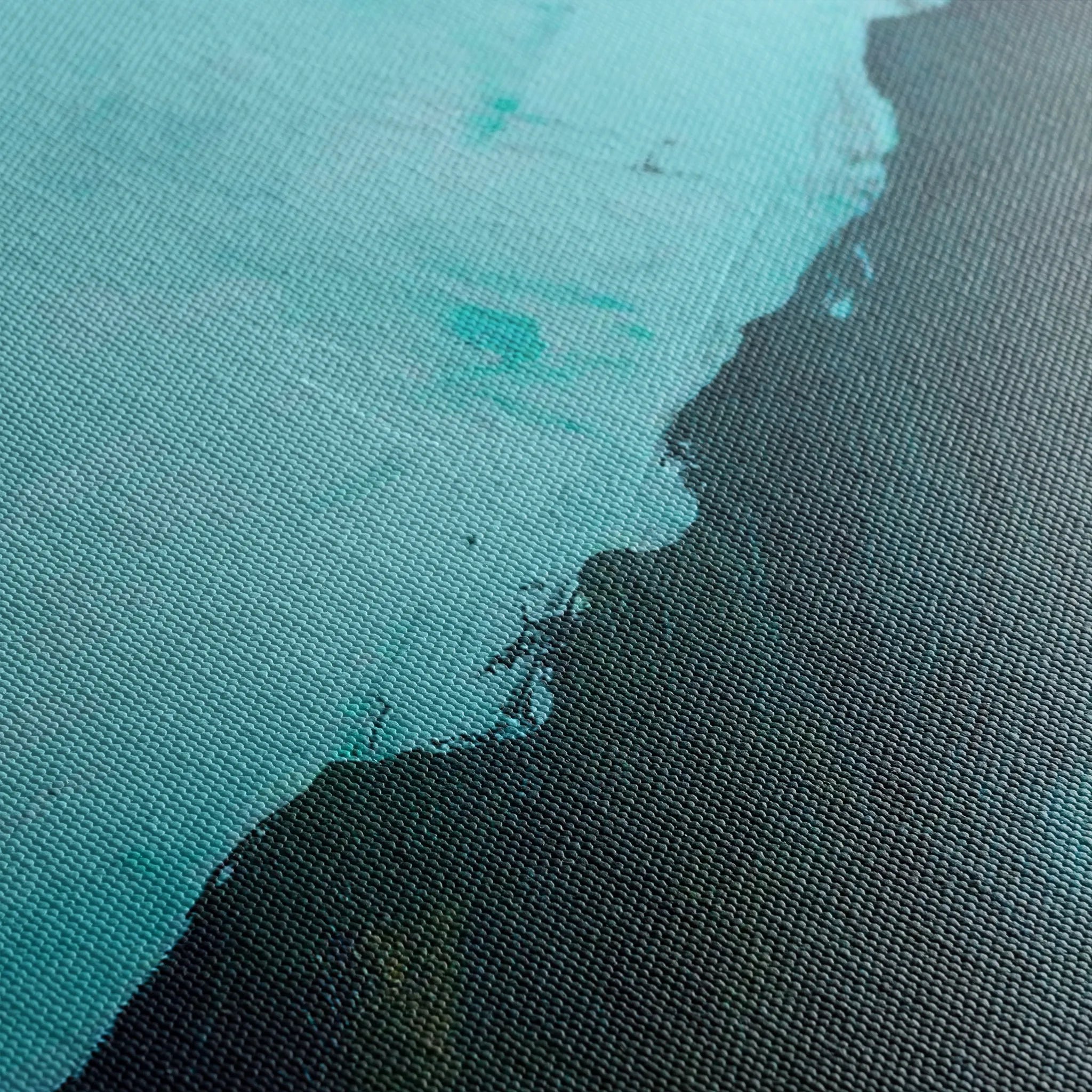 Abstract 264 Canvas Art 60 x 40 cm / Black