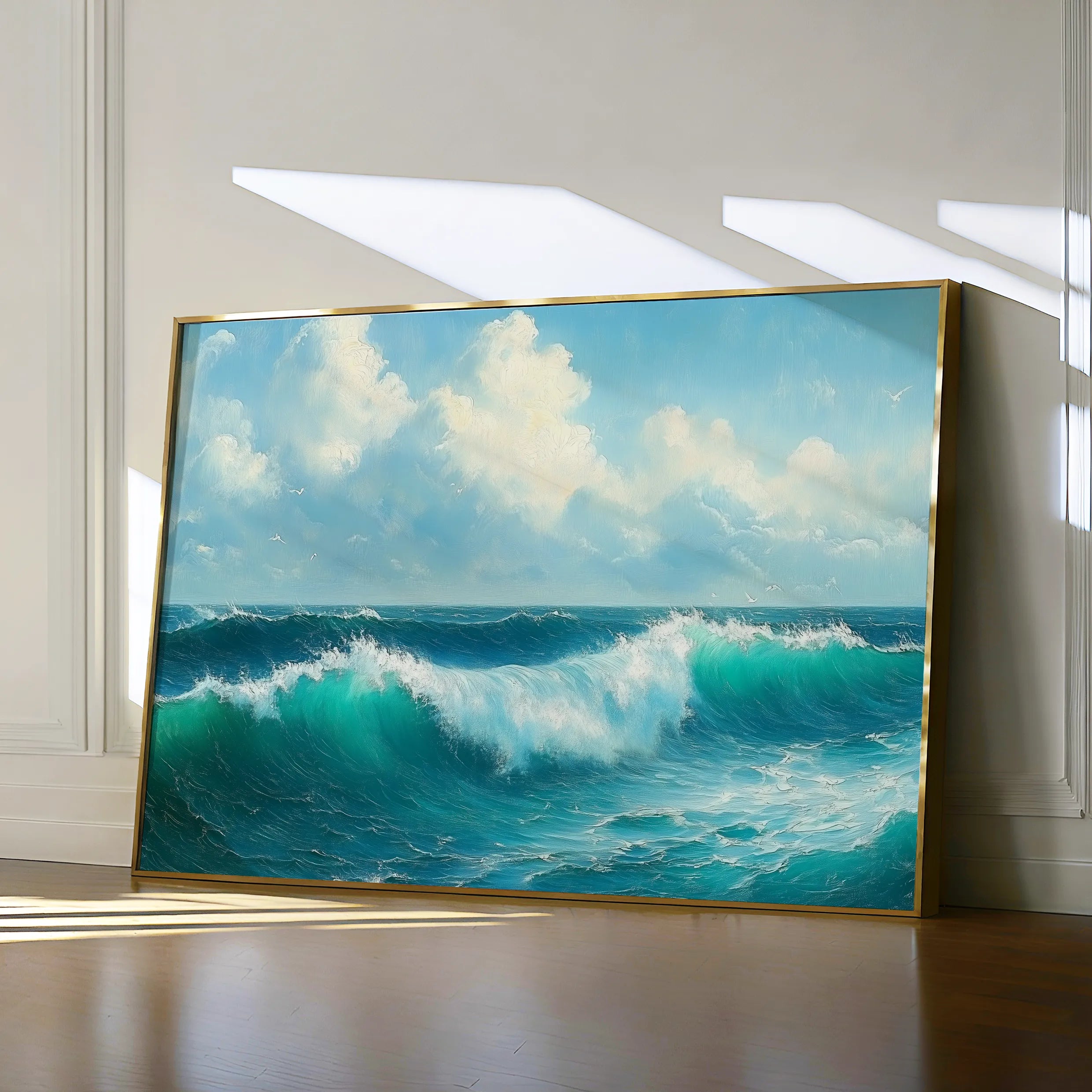 Landscape 264 Canvas Art 60 x 40 cm / Black