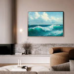 Landscape 264 Canvas Art 60 x 40 cm / Black