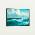 Landscape 264 Canvas Art 60 x 40 cm / Black