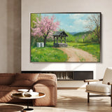 Landscape 265 Canvas Art 60 x 40 cm / Black