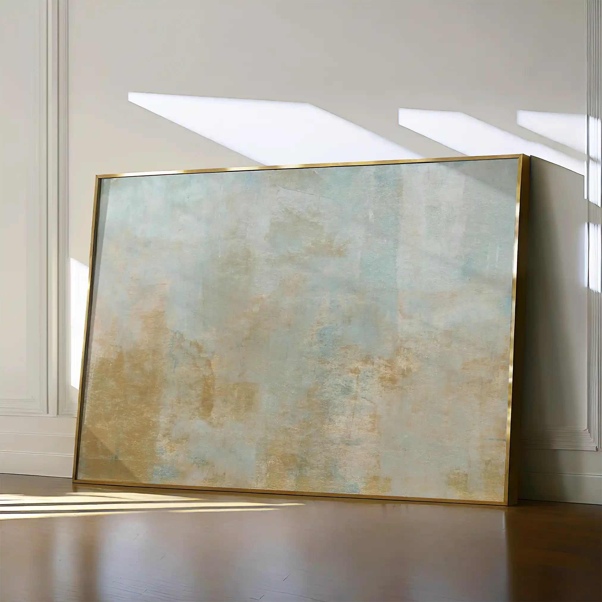 Abstract 266 Canvas Art 60 x 40 cm / Black