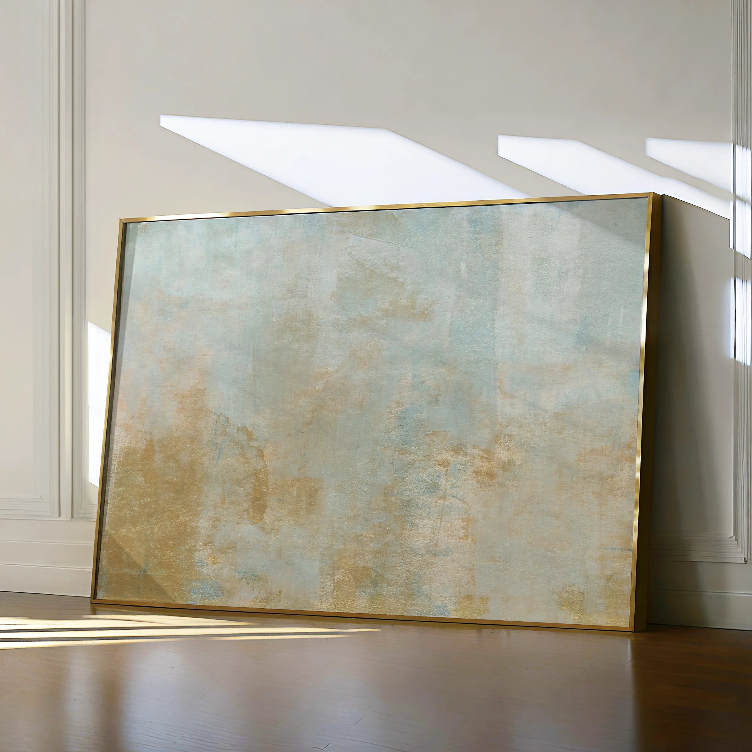 Abstract 266 Canvas Art 60 x 40 cm / Black