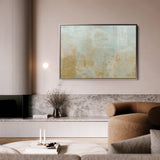 Abstract 266 Canvas Art 60 x 40 cm / Black