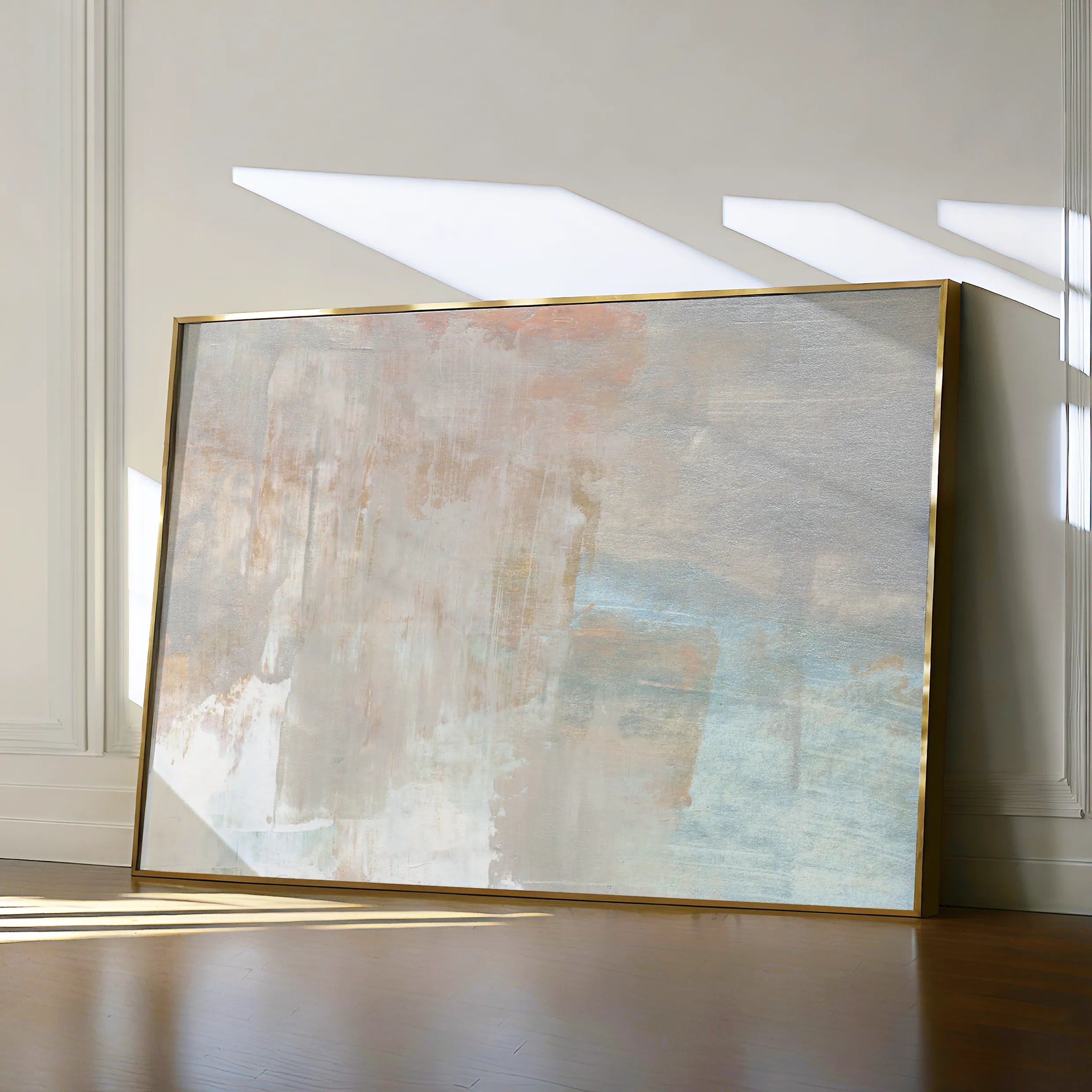 Abstract 267 Canvas Art 60 x 40 cm / Black