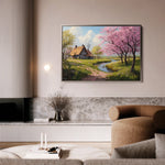 Landscape 267 Canvas Art 60 x 40 cm / Black