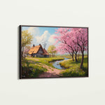 Landscape 267 Canvas Art 60 x 40 cm / Black
