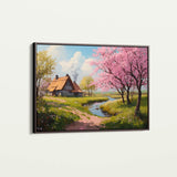 Landscape 267 Canvas Art 60 x 40 cm / Black