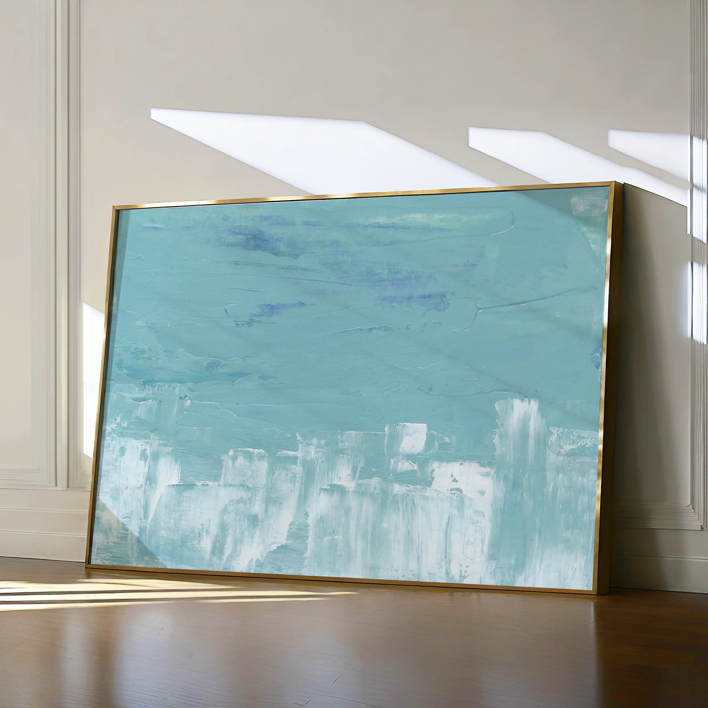 Abstract 268 Canvas Art 60 x 40 cm / Black