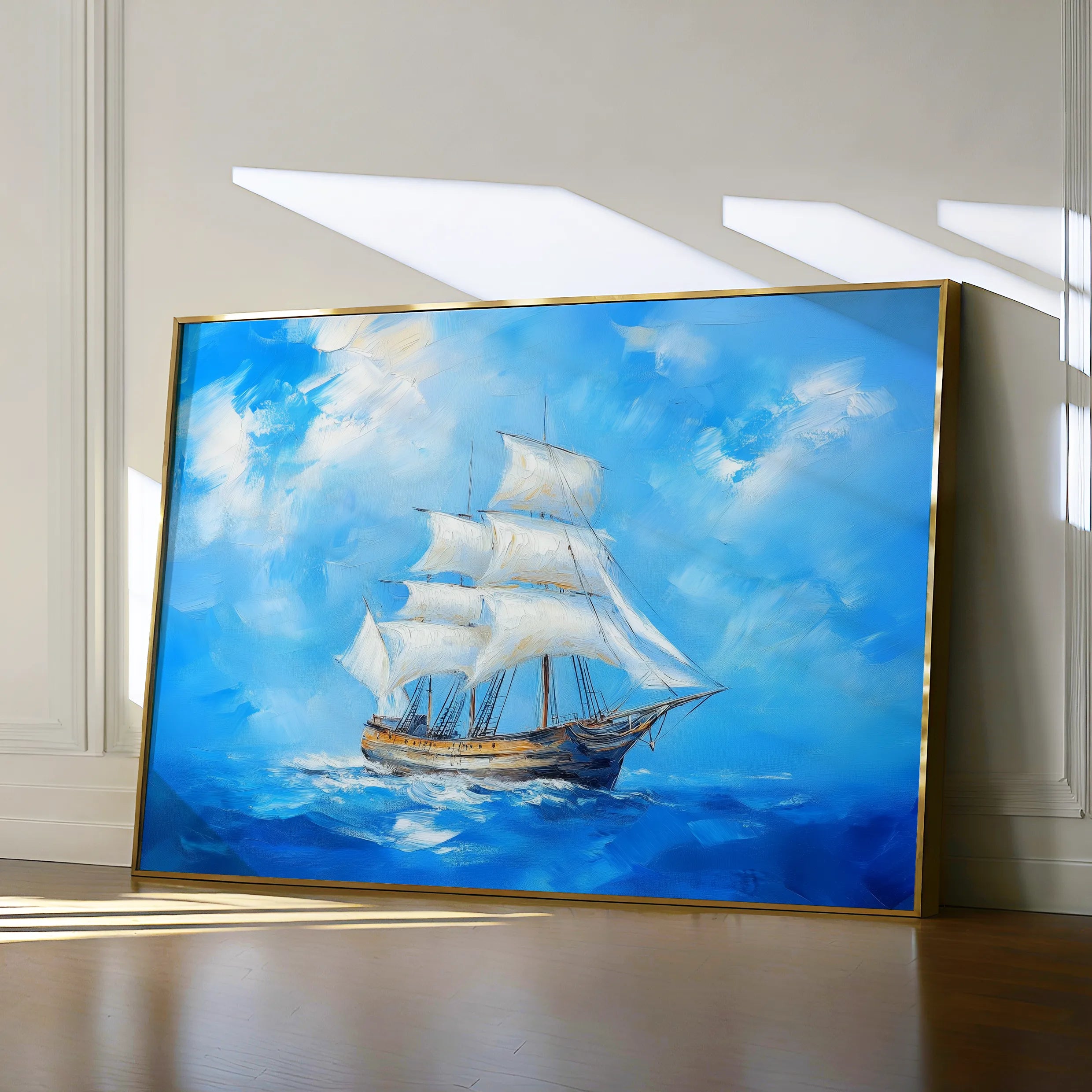 Landscape 268 Canvas Art 60 x 40 cm / Black