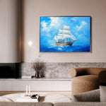 Landscape 268 Canvas Art 60 x 40 cm / Black