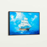 Landscape 268 Canvas Art 60 x 40 cm / Black