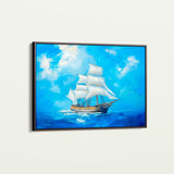 Landscape 268 Canvas Art 60 x 40 cm / Black