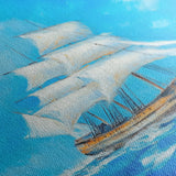 Landscape 268 Canvas Art 60 x 40 cm / Black