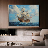 Landscape 269 Canvas Art 60 x 40 cm / Black